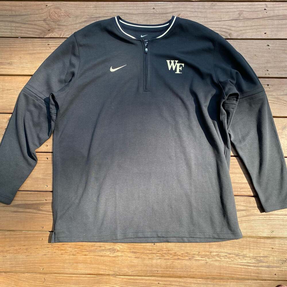 Nike Wake Forest Demon Deacons Dri-FIT Men's 1/4 Zip Jacket Mens XXL